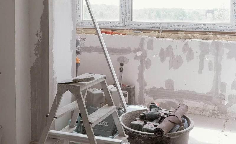 Renovierter Wohnraum nach Malerarbeiten